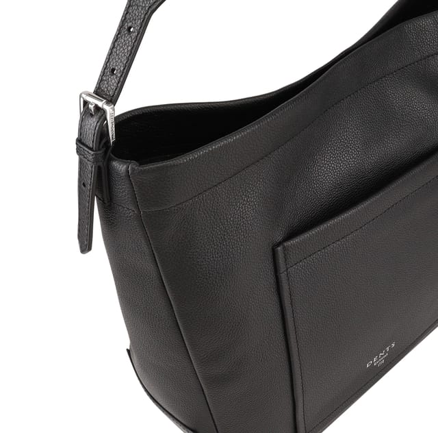 Dents Dents Women's Savile Leather Shoulder Bag in Black - 2
