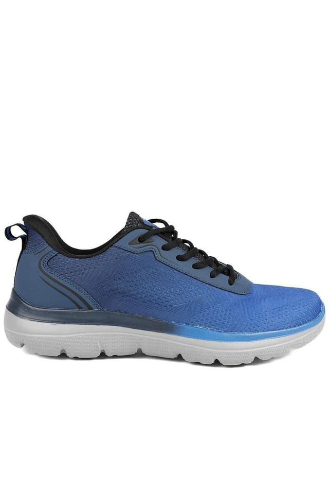 Pavers Pavers Men's Wide Fit Active Trainers with Memory Foam Insole in Navy - 2