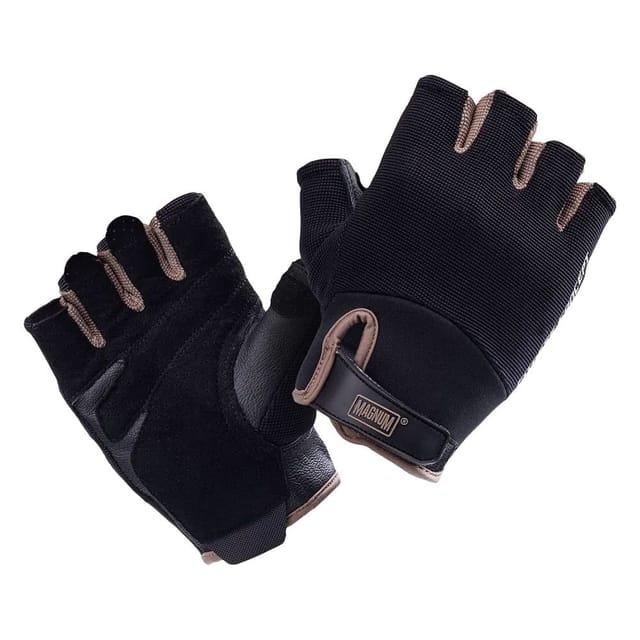 magnum Magnum Men's Concept Leather Training Gloves in Light Bronze - 3