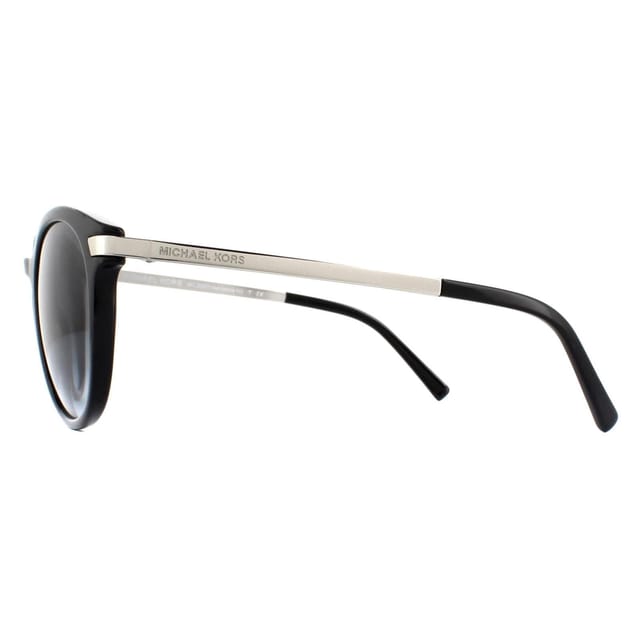 Michael Kors Michael Kors Women's Round Black Light Grey Gradient Sunglasses - 3