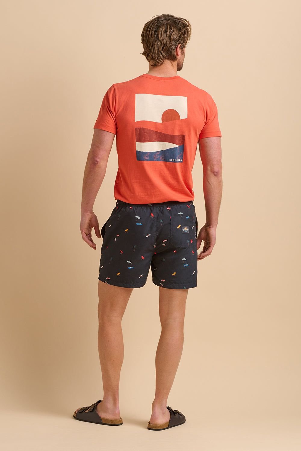 Brakeburn Brakeburn Men's Beach Swimshort in Green - 3