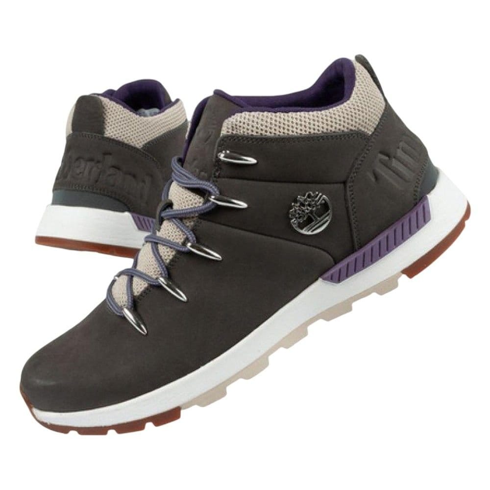 Timberland Timberland Men's Sprint Trekker Nubuck Ankle Boots in Grey - 4