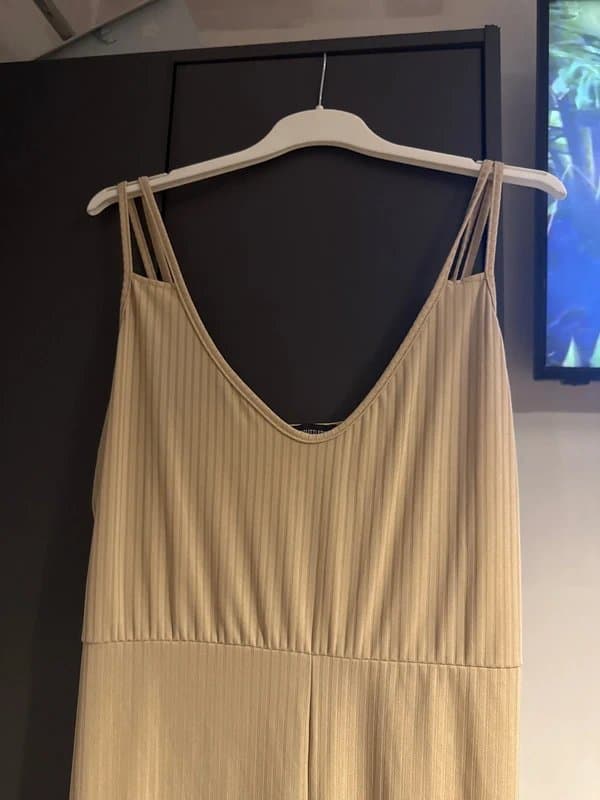 PLT PLT uk 24 ribbed playsuit