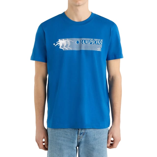 Umbro Umbro Men's Champions T-Shirt in Blue - 3