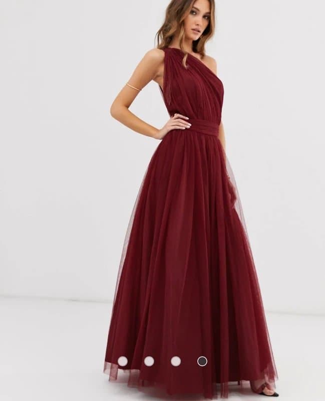 ASOS Black ASOS Tulle Maxi Dress - Evening/Bridesmaid/Prom Dress