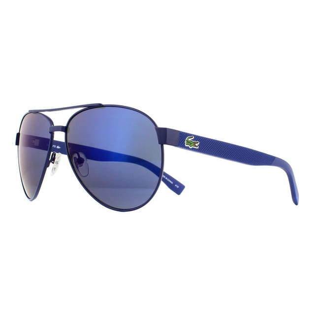 Lacoste Lacoste Men's Aviator Blue Blue Sunglasses - 2