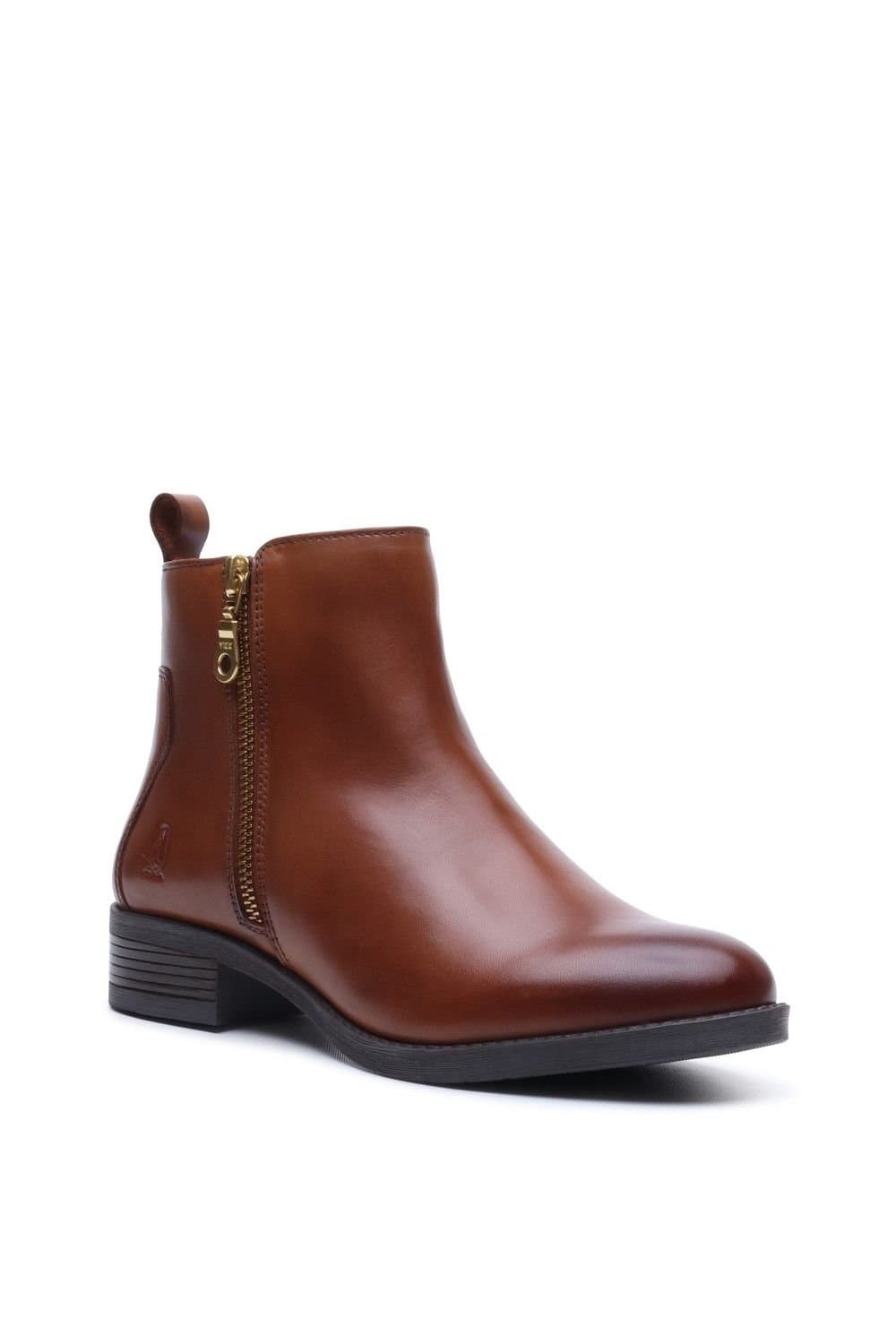 Hush Puppies Hush Puppies Women's Perry Zip Boot in Tan