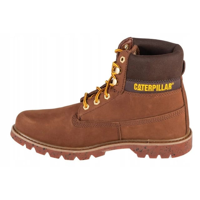 Caterpillar Caterpillar Men's Colorado Full Grain Leather Ankle Boots in Dark Brown - 2