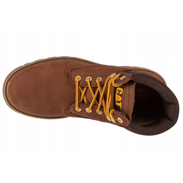 Caterpillar Caterpillar Men's Colorado Full Grain Leather Ankle Boots in Dark Brown - 3