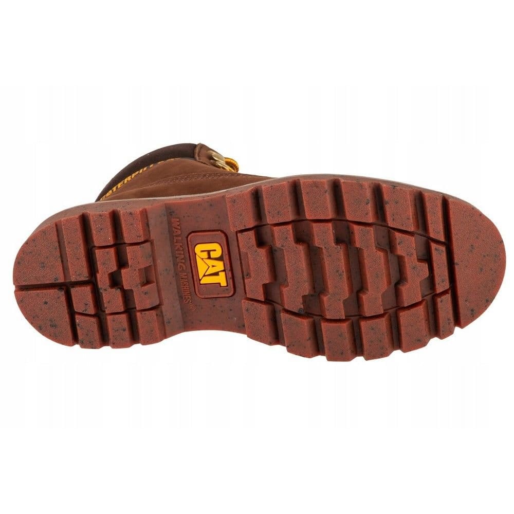 Caterpillar Caterpillar Men's Colorado Full Grain Leather Ankle Boots in Dark Brown - 4