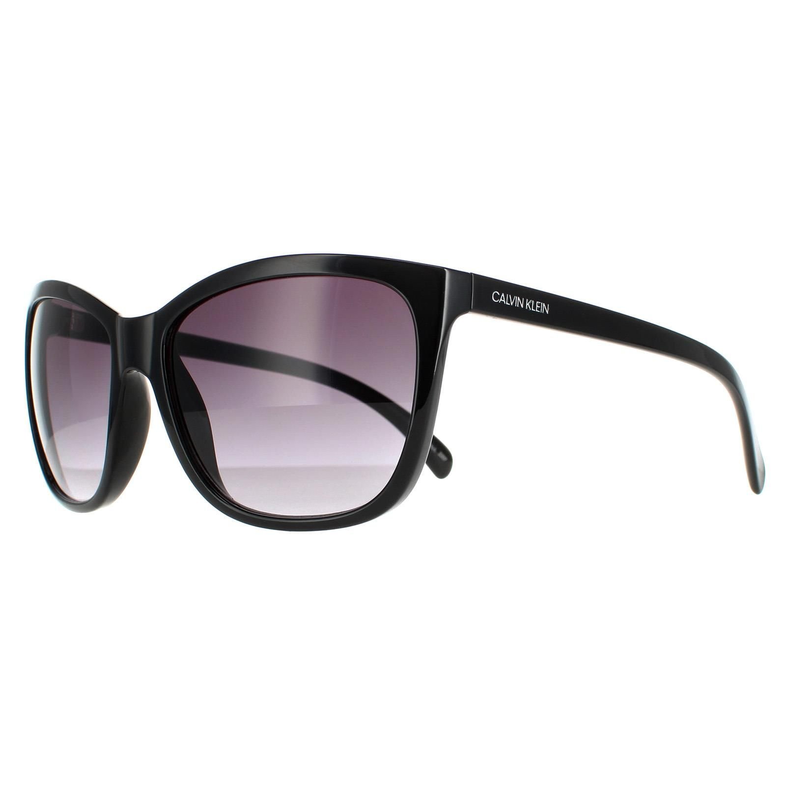 Calvin Klein CALVIN KLEIN Women's Cat Eye Black Grey Gradient CK19565S - 2