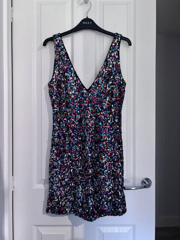 New Look Sequin Mini Dress