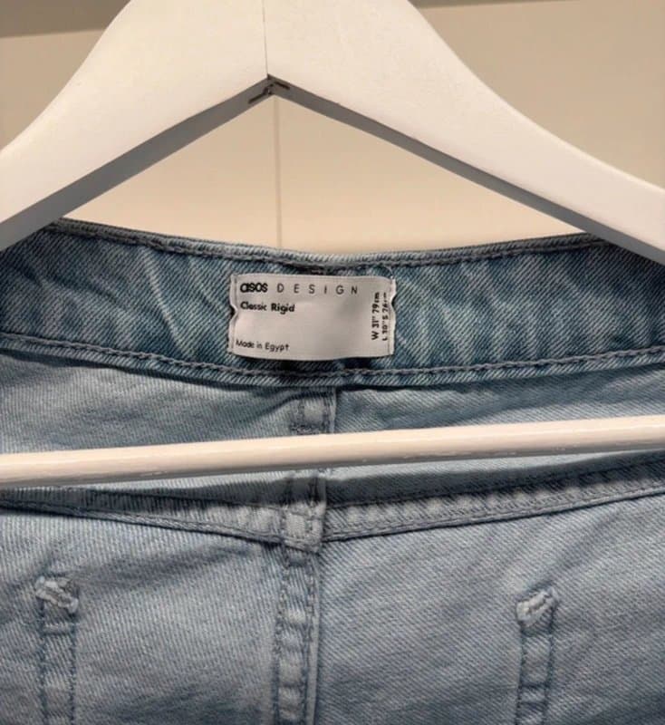ASOS Design ASOS blue jeans