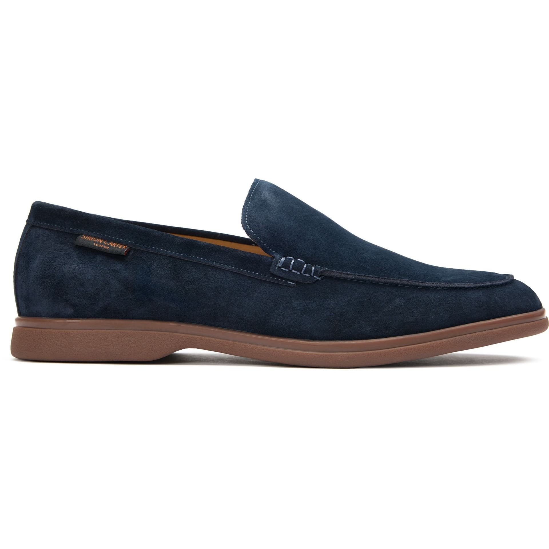 Simon Carter SIMON CARTER Men's Tanius Slip On Shoes in Blue