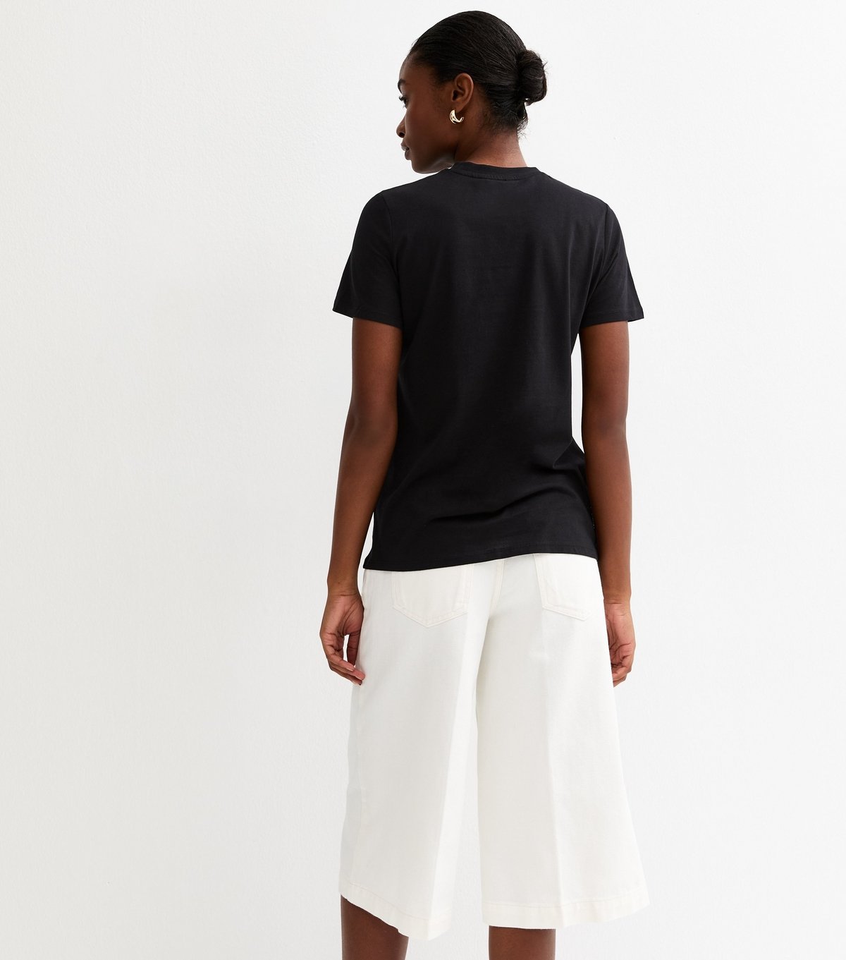 New Look Women's Black NYC Lace T-Shirt New Look - 4