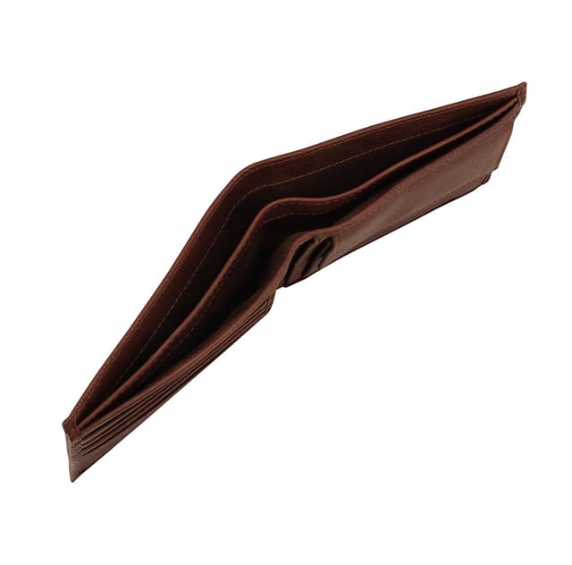 Paul Costelloe Paul Costelloe Men's Leon Leather Wallet in Brown - 3
