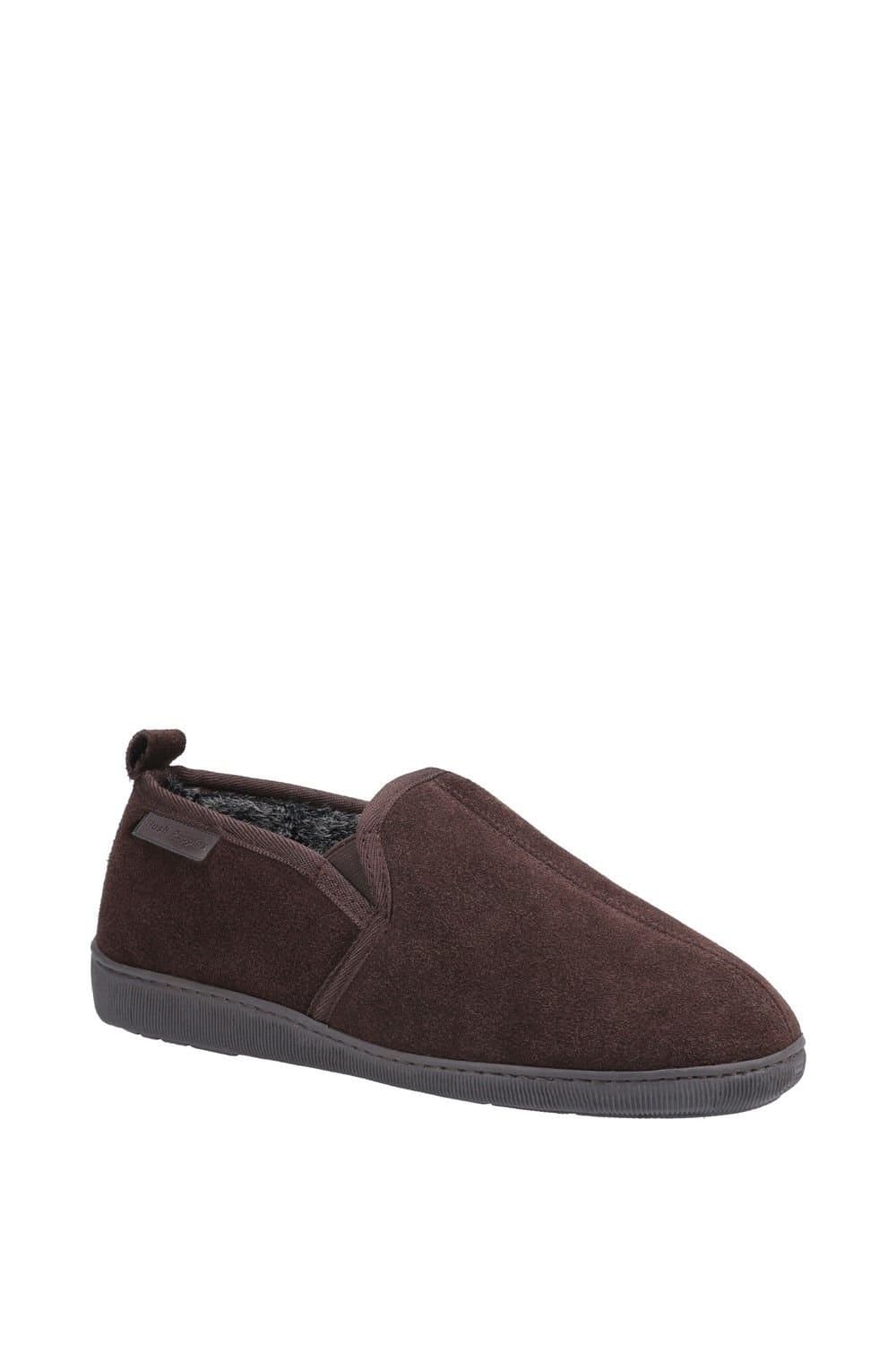 Hush Puppies Hush Puppies Men's 'Arnold' Suede Classic Slippers in Brown