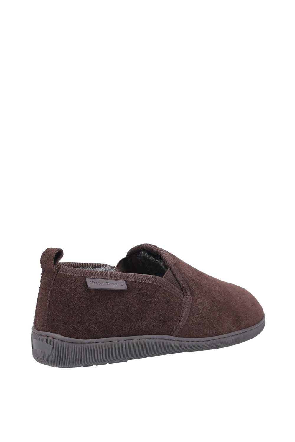 Hush Puppies Hush Puppies Men's 'Arnold' Suede Classic Slippers in Brown - 2