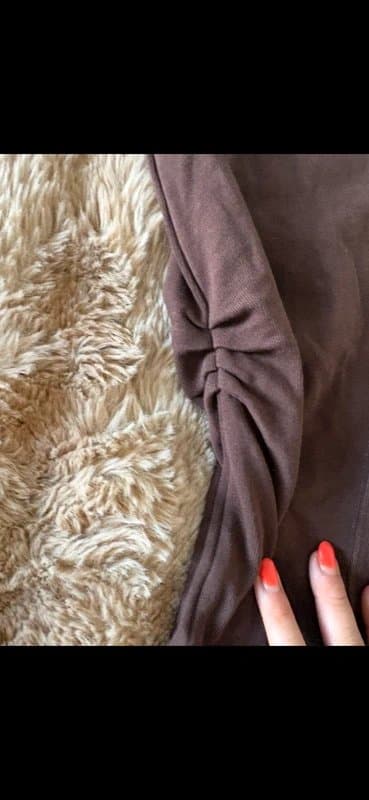 Topshop Topshop brown top uk medium 10/12