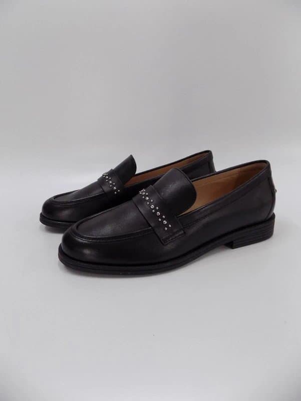 Cole Haan Cole Haan Shoes Black Leather Loafers UK 4.5 US 7 Womens Flat Low Heel Preppy