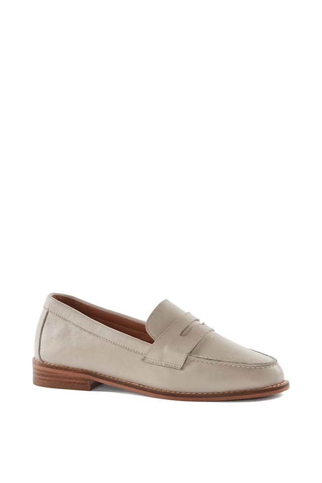 Dune London Dune London Women's 'Ginelli' Leather Loafers in White - 2