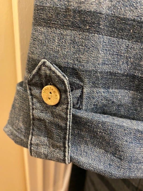 Mantaray Mantaray soft cotton denim look dress Size 14 Casual Summer
