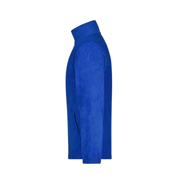 James and Nicholson James and Nicholson Men's Full Zip Fleece Jacket in Blue - 3