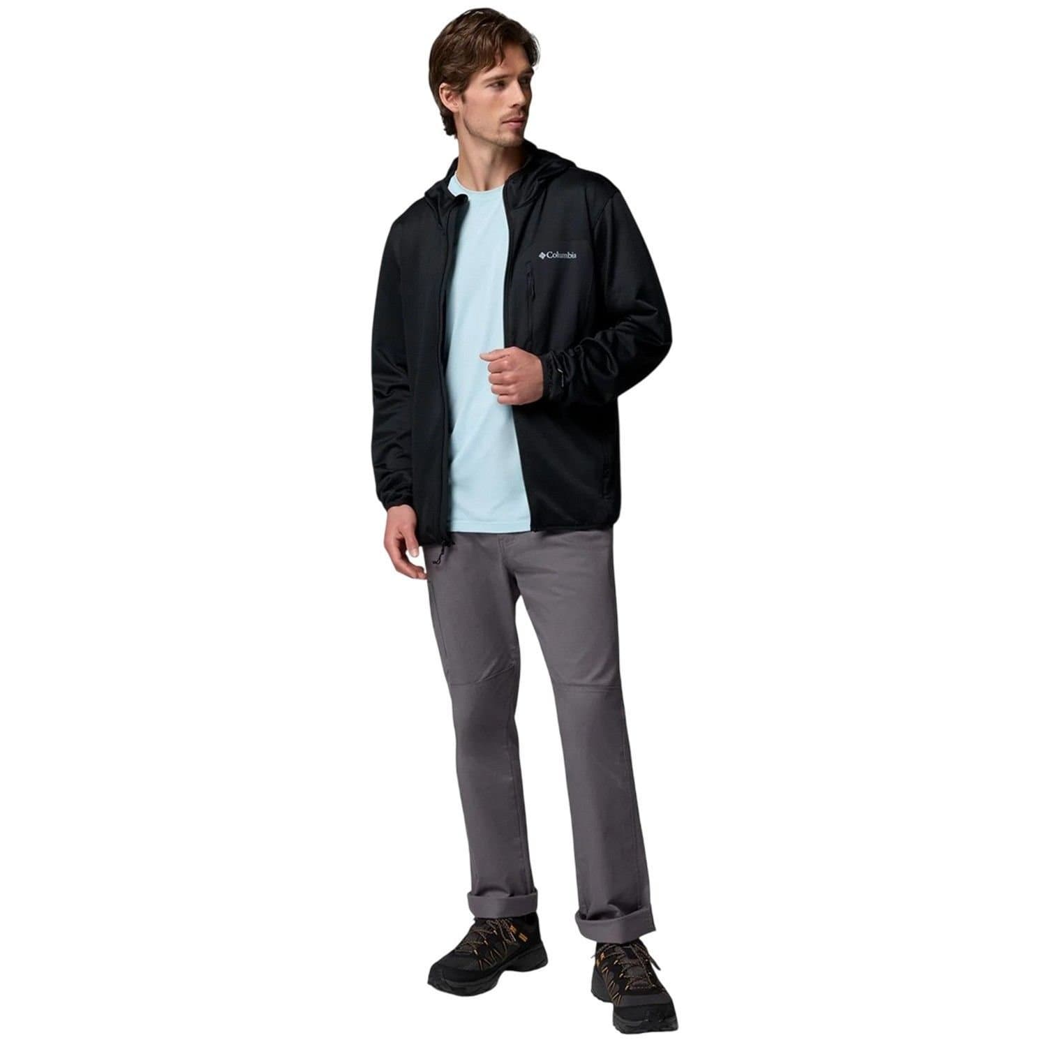 Columbia Columbia Men's Tall Heights Fleece Jacket in Black