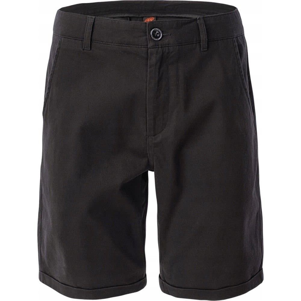Iguana Iguana Men's Lesori Plain Shorts in Black