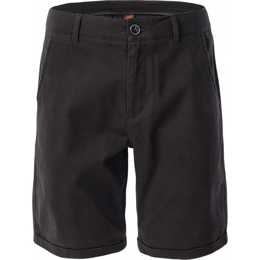 Iguana Men's Lesori Plain Shorts in Black