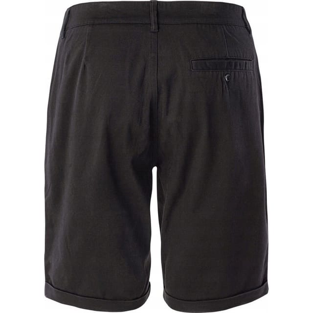 Iguana Iguana Men's Lesori Plain Shorts in Black - 2