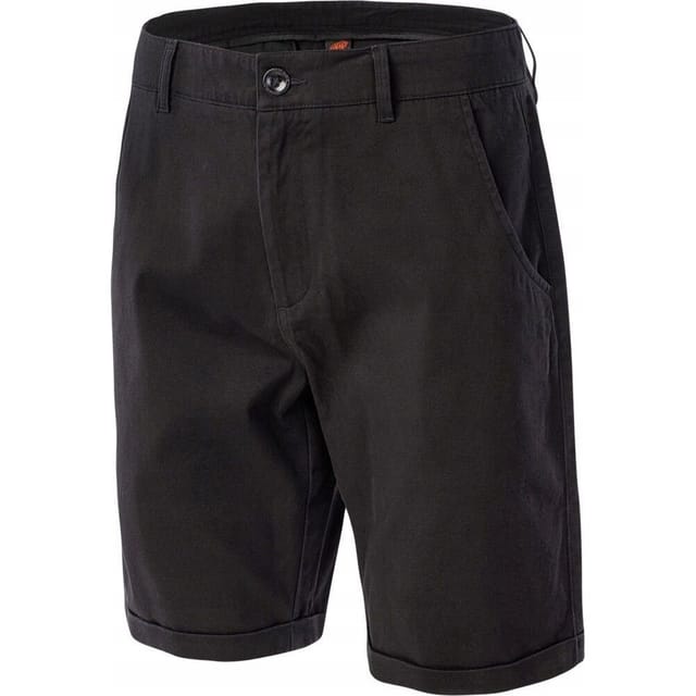 Iguana Iguana Men's Lesori Plain Shorts in Black - 3