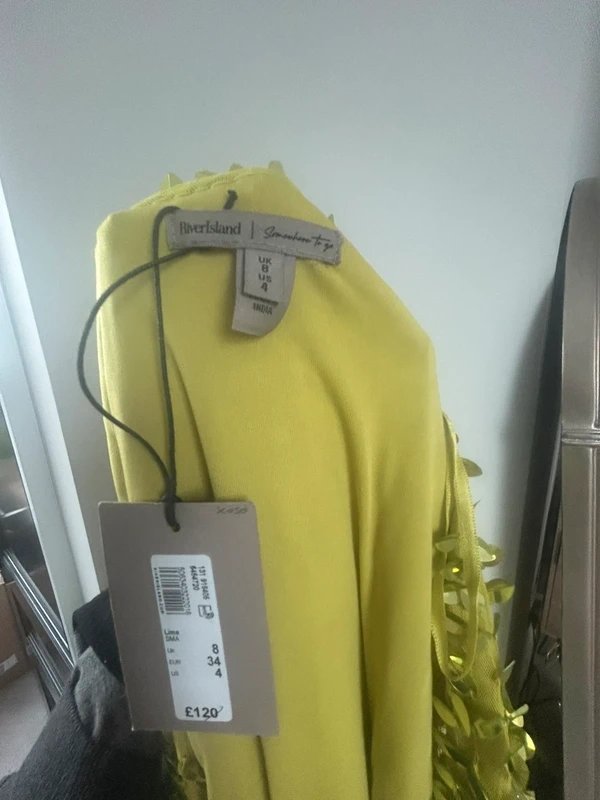 River Island New (shop floor) River Island Sequin party dress (RRP£120) UK 8 - 1