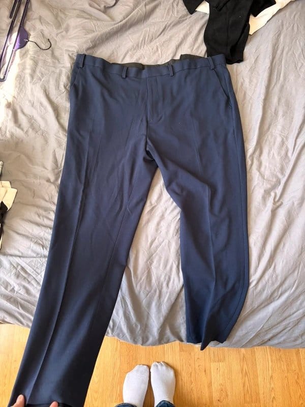 ASOS Navy Smart Men's Trousers