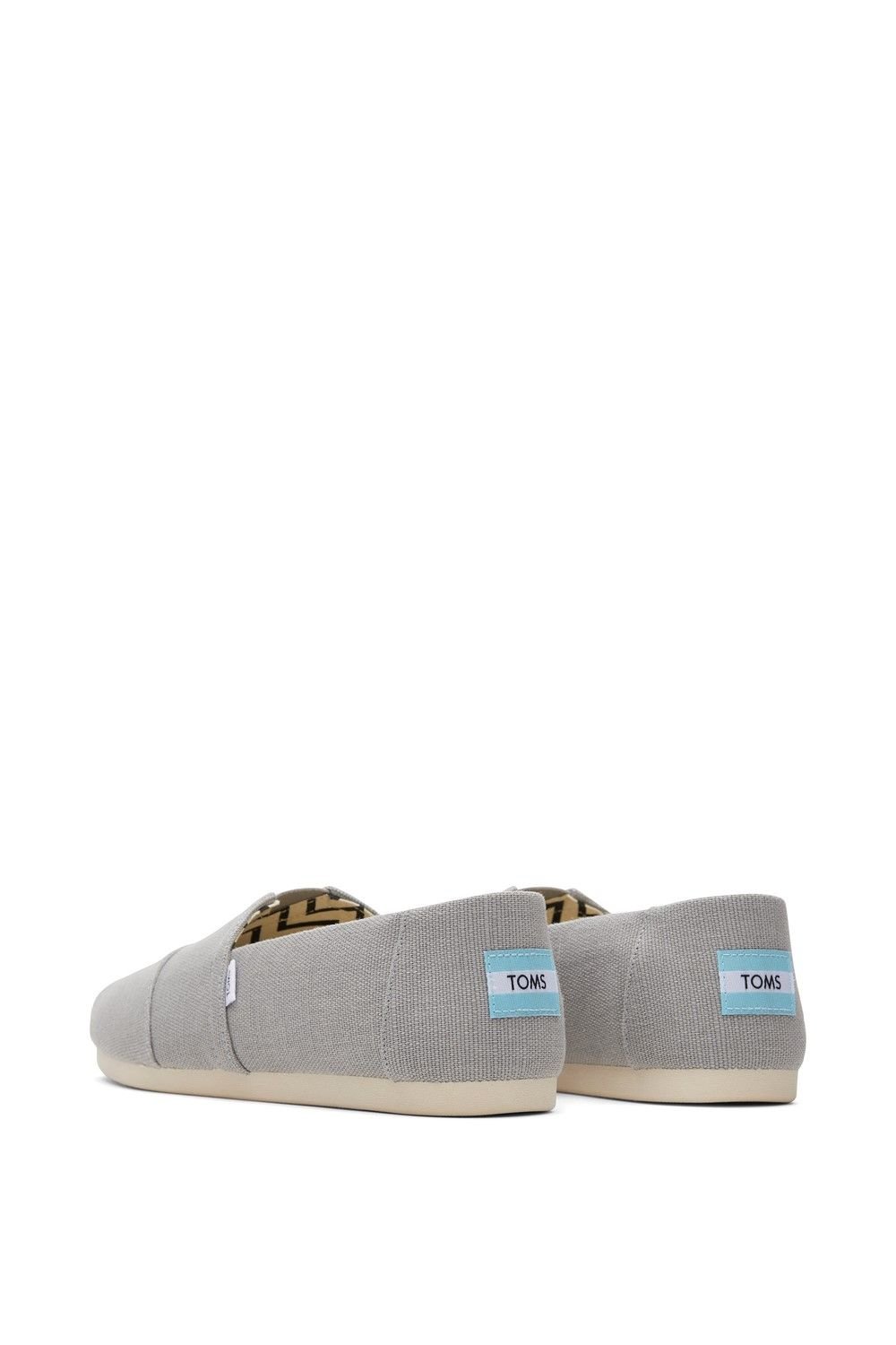 TOMS TOMS Men's Alpargata Slip on Shoe in Grey - 2