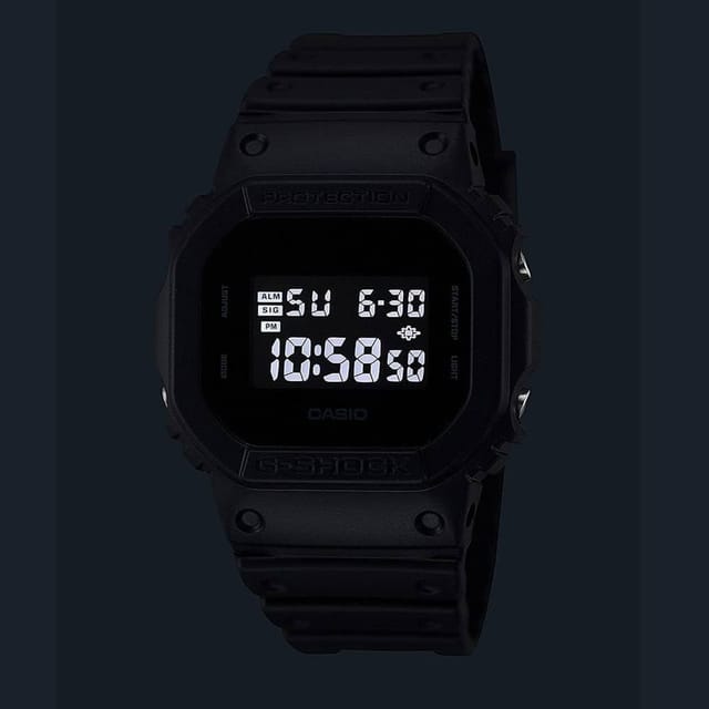 Casio Casio Men's DW-5600UBB-1ER G-Shock 43mm Quartz Watch in Black - 2