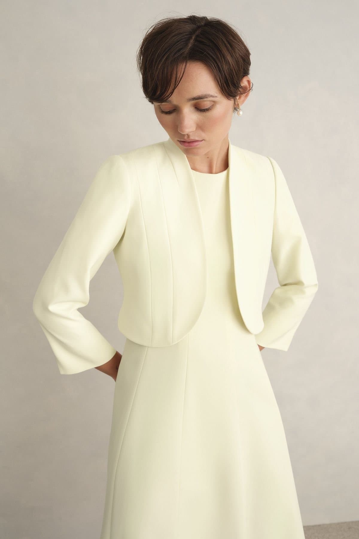 Hobbs London Hobbs London Women's Eliana Jacket in Lemon