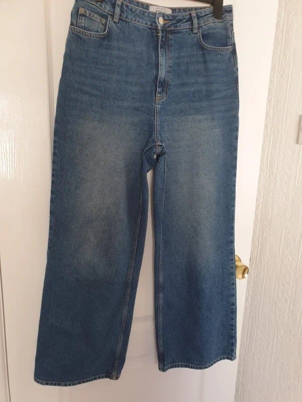 New Look New Look  Adelae wide leg jeans 12R