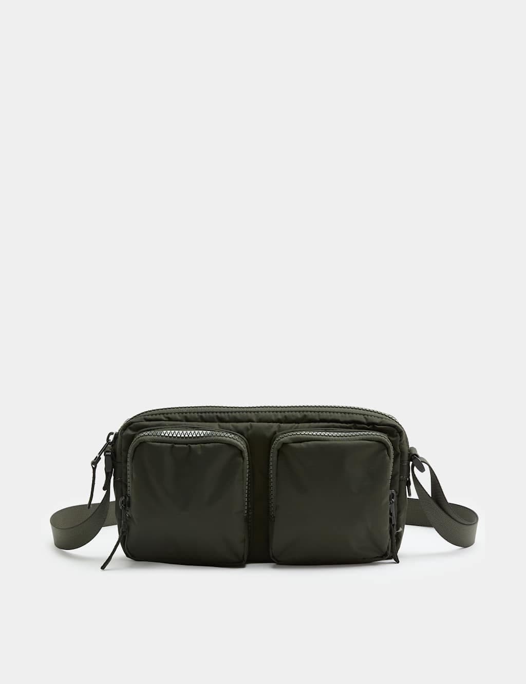 Marks & Spencer M&S Cross Body Bag Dark Khaki