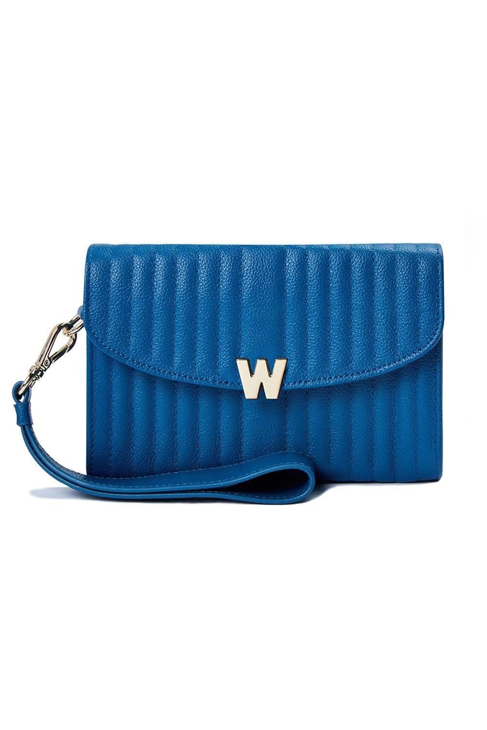 Wolf WOLF Women's Mimi Crossbody Bag with Wristlet in Mid Blue - 4