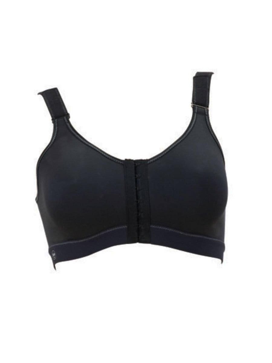 Anita Anita Women's Front Closure Sports Bra in Black - 4