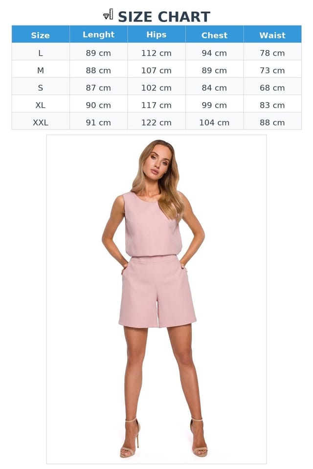Love Lace Love Lace Women's Open Back Tie Waist Jumpsuit Romper in Pink - 3