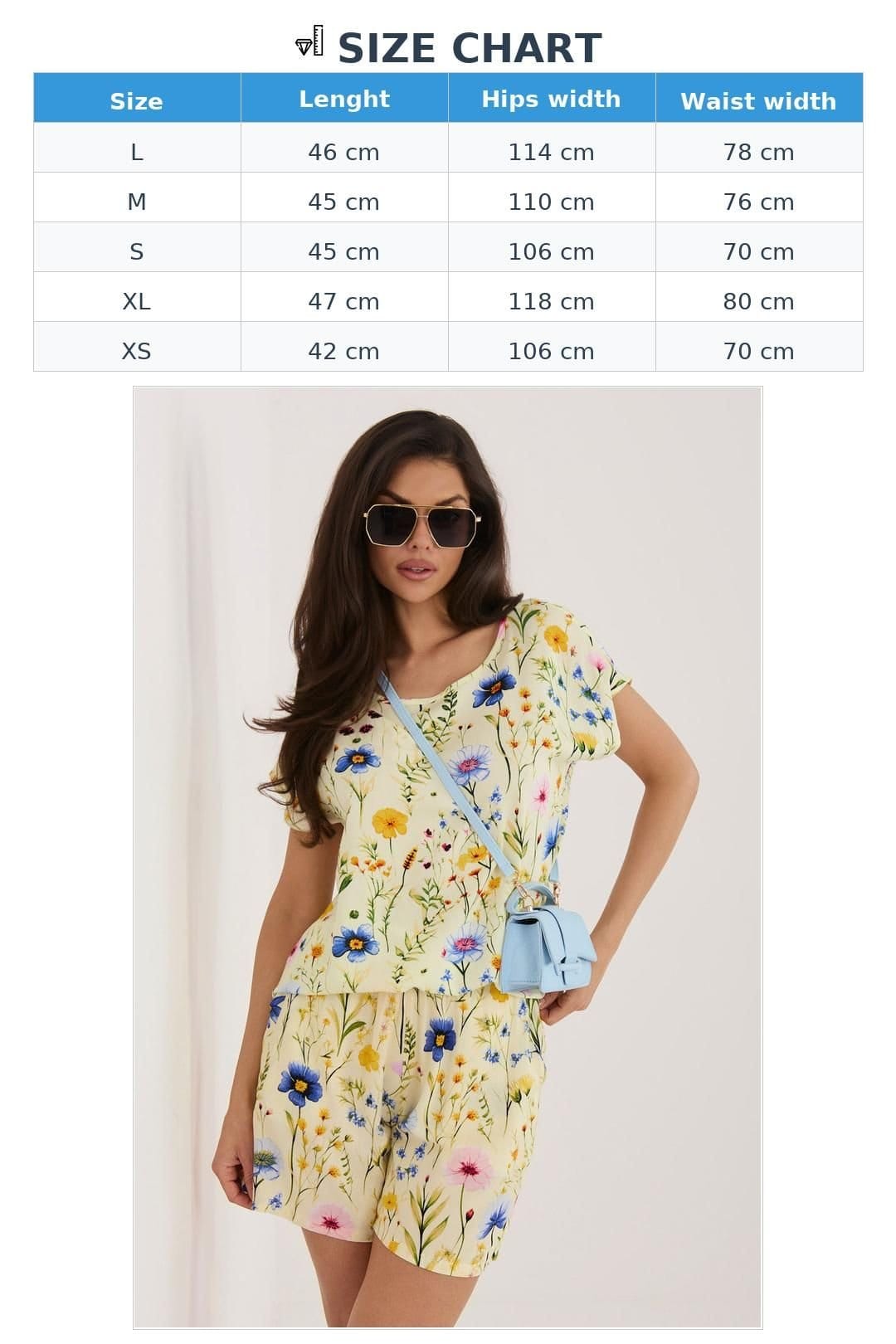 Love Lace Love Lace Women's Breathable Viscose Elastic Waist Shorts Pockets in Yellow - 4
