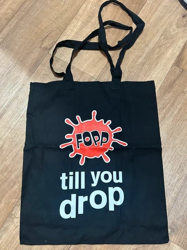 & Other Stories Fopp vinyl store tote bag