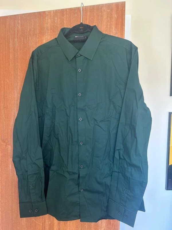 ASOS Design Dark Green Shirt