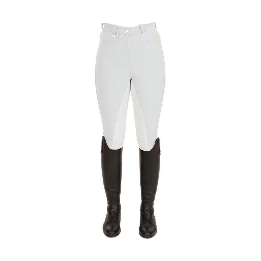 HyPERFORMANCE HyPERFORMANCE Women's Pro Breeches in White - 1