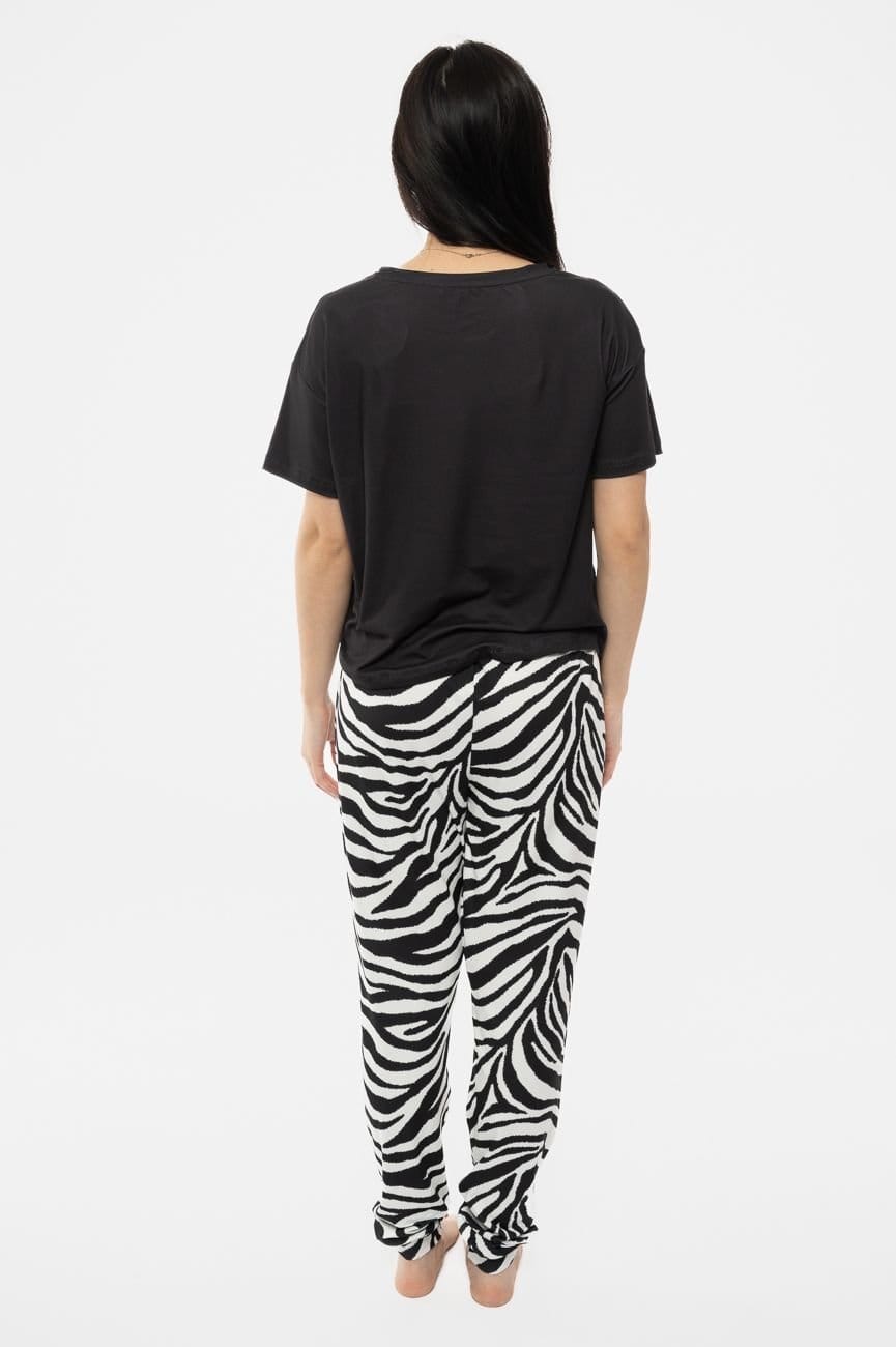 Prince Prince Women's Purple Rain Pyjamas in Black - 4
