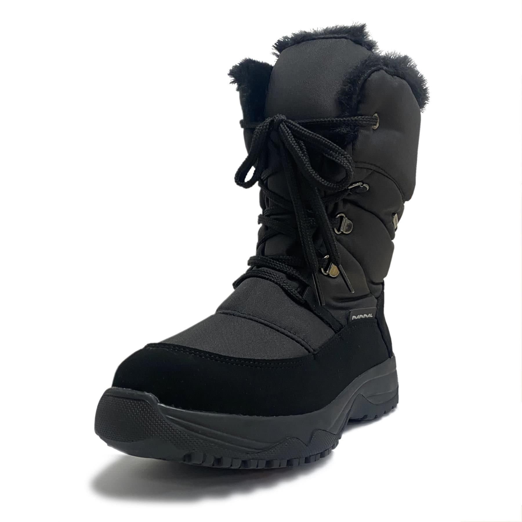 Mammal Mammal 'Aspen2' Women's Winter Boots with Ice Grips in Black