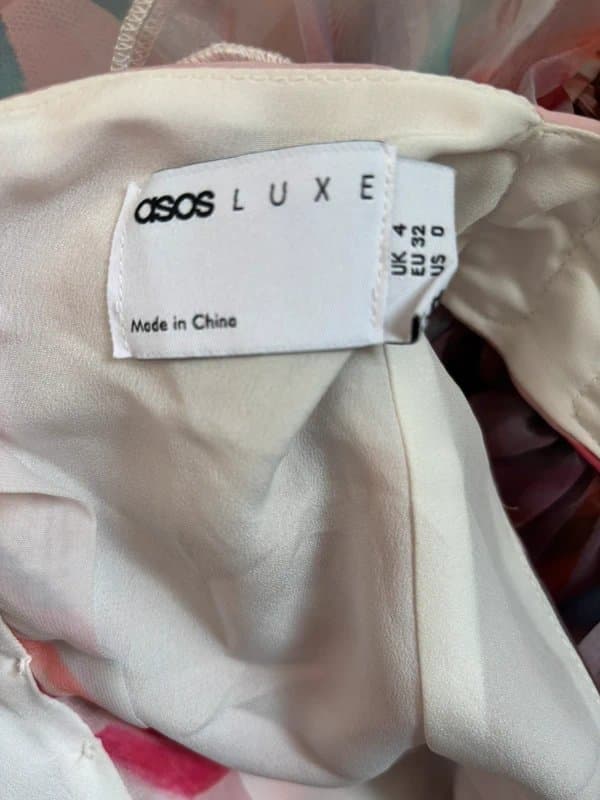 ASOS Asos Luxe Organza Mini Dress