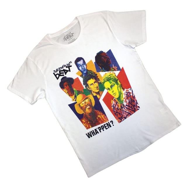 The Beat The Beat Men's Wha´ppen Photograph T-Shirt in White - 2